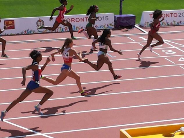 Isidora Jiménez: "Nunca había competido a un nivel tan bueno en 100 metros"