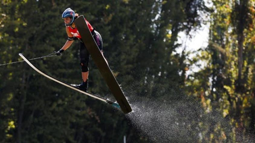 Chilenos de esquí náutico avanzan a las finales en Toronto 2015