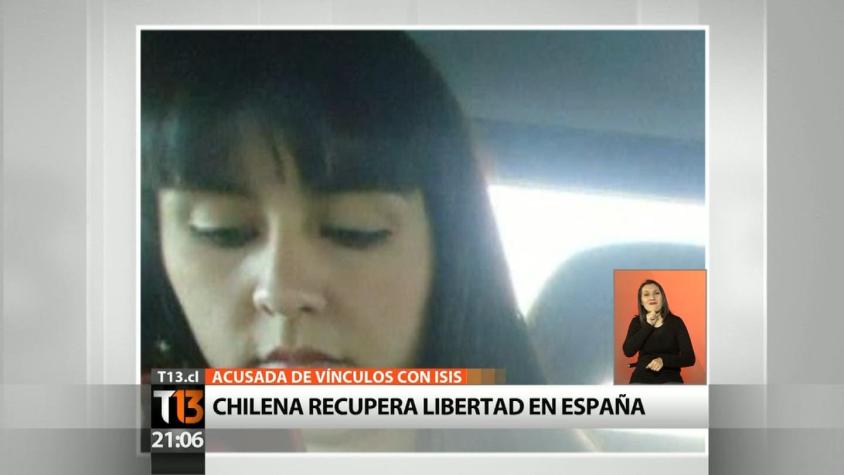 Liberan a chilena detenida en España por supuestos nexos con Estado Islámico