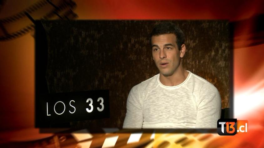 Mario Casas habla en exclusiva con Teletrece sobre la película “Los 33”
