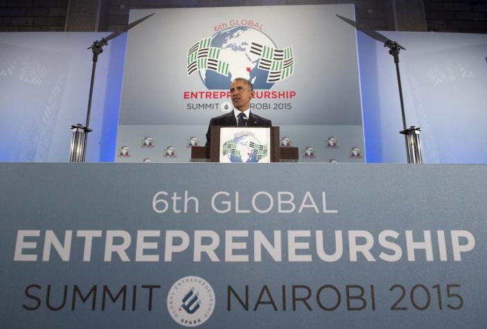 Obama en Kenia: "África es una de las regiones que más rápidamente crece en el mundo"