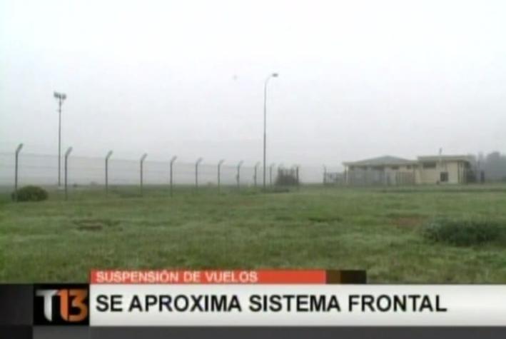 Neblina paralizó Aeropuerto de Concepción
