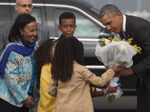 Barack Obama se convierte en el primer presidente de EE.UU. en visitar Etiopía