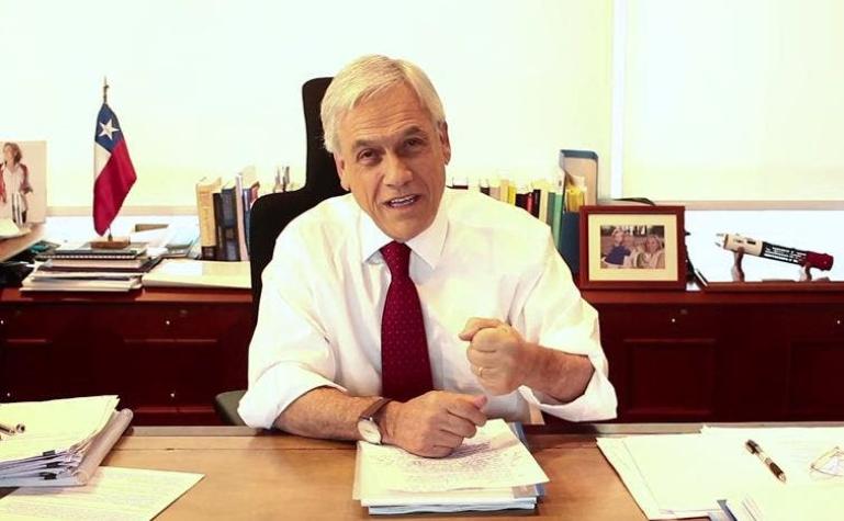 [VIDEO] Ex Presidente Piñera entrega un mensaje en el quinto aniversario del rescate a los mineros