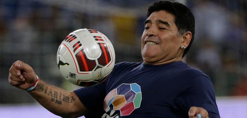 [VIDEO] Maradona se divierte bailando cumbia en Dubai