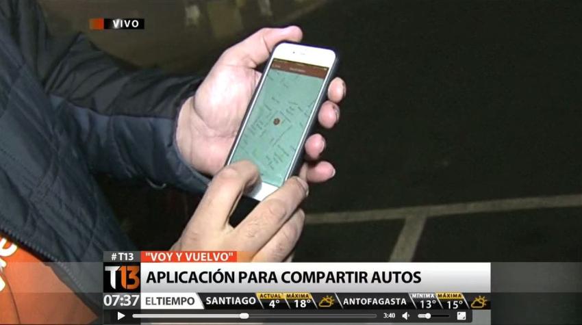 "Voy y Vuelvo", la aplicación que desarrolló Puente Alto para compartir autos