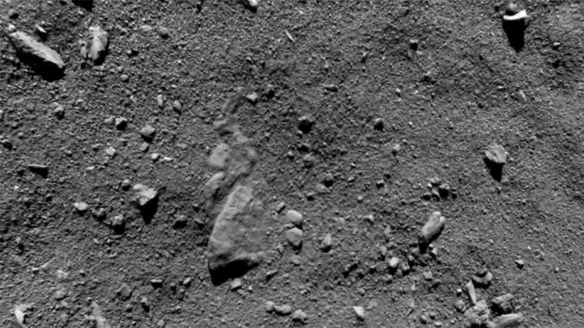 Philae envía las mejores fotos de la superficie de un cometa
