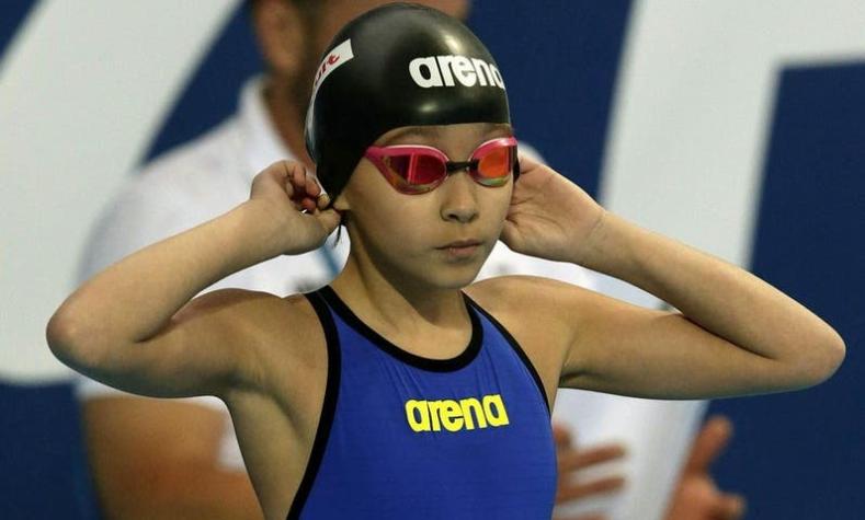Alzain Tareq, la niña de 10 años que competirá en el Mundial de natación
