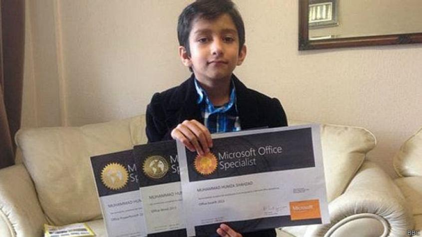 El niño prodigio de 6 años que se hizo especialista de Microsoft