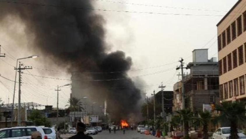 Al menos 38 muertos en la explosión de un camión bomba en un mercado de Bagdad