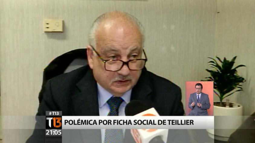 Polémica por ficha social de Teillier: Diputado pide a municipio de Macul aclarar situación