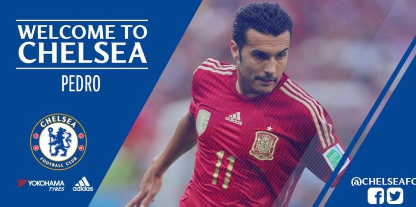 Chelsea anuncia el fichaje de Pedro Rodríguez desde Barcelona