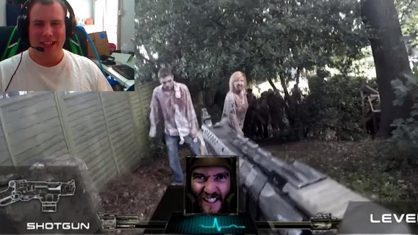 [VIDEO] Sorprenden a usuarios de chat simulando videojuego de disparos en primera persona