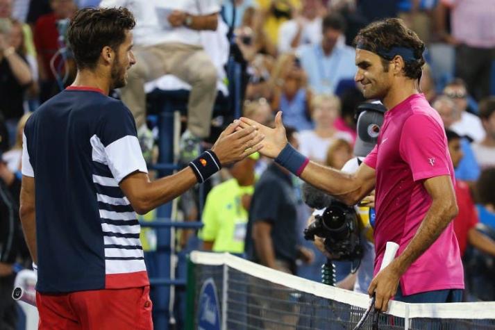[VIDEO] Así fue el llamativo diálogo en la red entre Roger Federer y Feliciano López