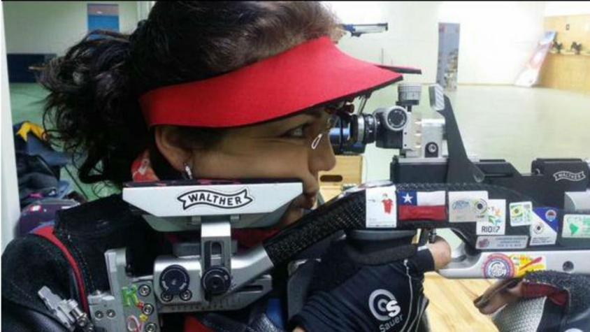 Nuevo récord del deporte nacional: Karina Vera rompe registro en especialidad de rifle de aire