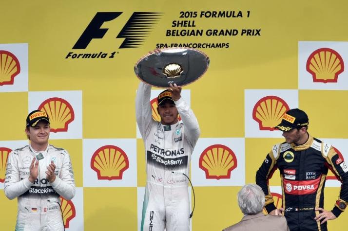 El británico Lewis Hamilton gana el GP de Bélgica de Fórmula 1