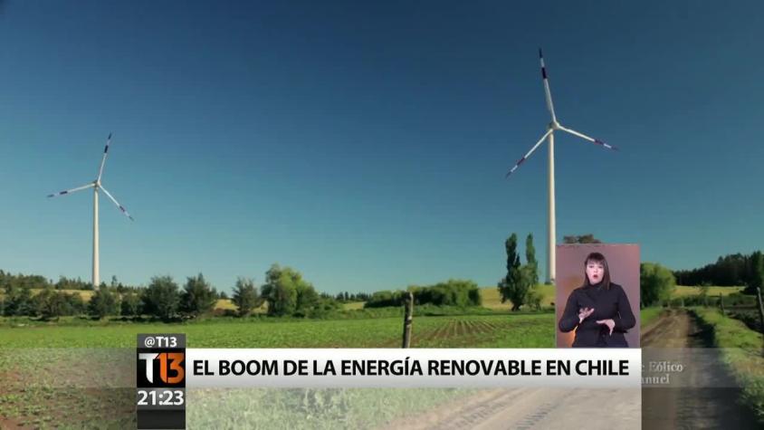 El boom de la energía renovable en Chile