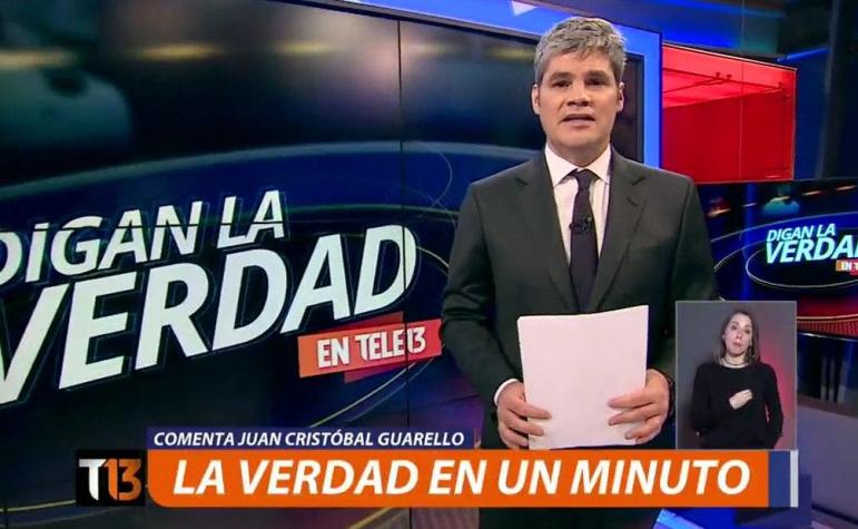 La verdad en un minuto de Juan Cristóbal Guarello sobre la lesión de Paulo Garcés