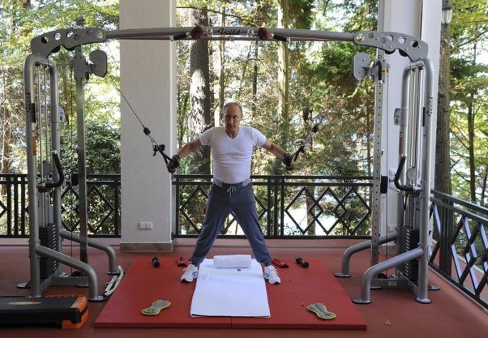 [VIDEO] Esta es la rutina de ejercicio del presidente ruso Vladimir Putin