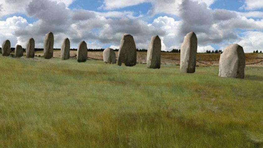 Hallan en Inglaterra un Stonehenge cinco veces más grande que el original