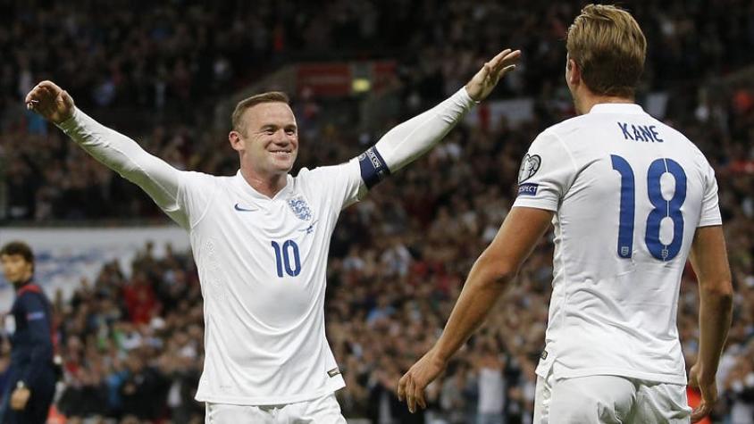 Wayne Rooney se transformó en el máximo goleador histórico de Inglaterra