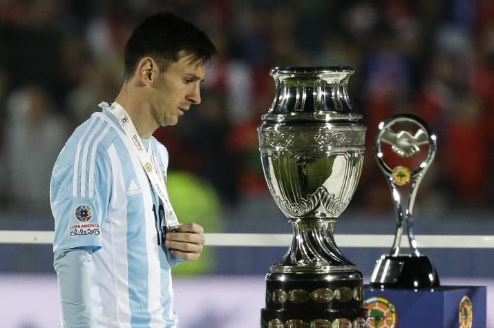 Messi recuerda dolido final perdida con Chile: "Fue un duro momento”