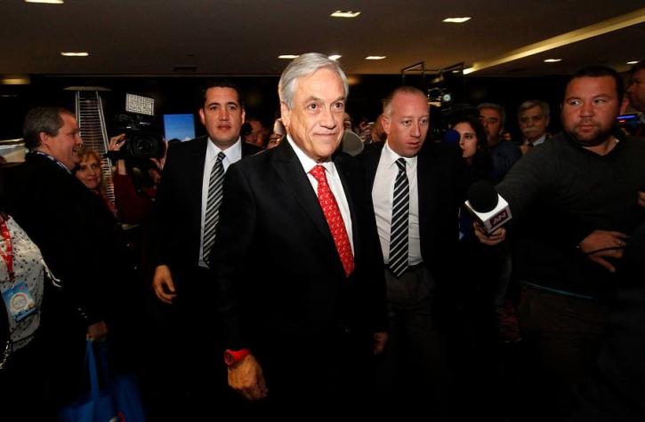 Piñera dice estar sorprendido por respuesta del gobierno: Eyzaguirre fue "mucho más lapidario"