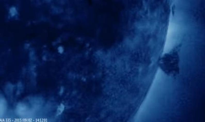 [VIDEO] NASA registra un gigantesco tornado de 40 horas en el Sol