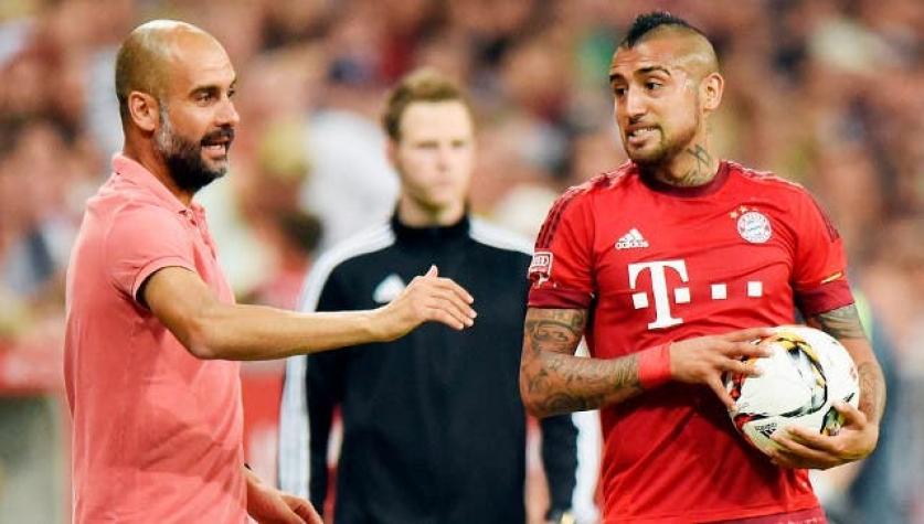 La dolencia que afecta a Vidal y que lo dejaría fuera del próximo partido del Bayern