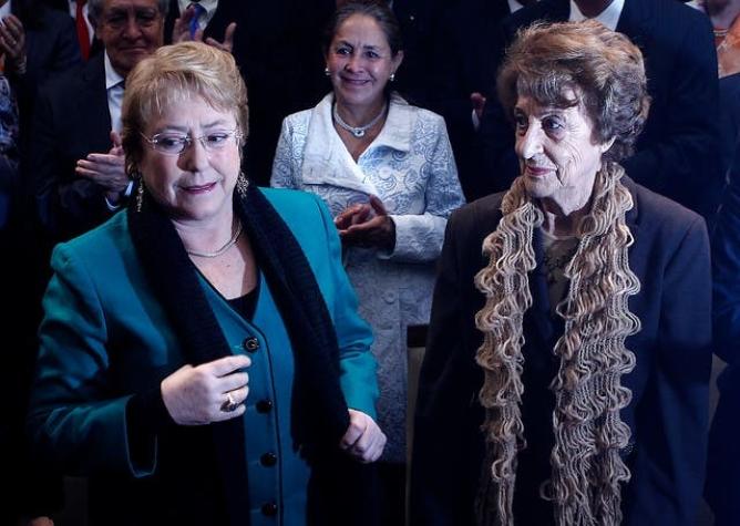 El día en que la mamá de Michelle Bachelet encaró a Moren Brito en un ascensor