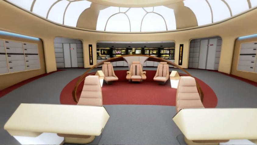 [VIDEO] Realiza un tour virtual al interior de la nave Enterprise de "Star Trek"
