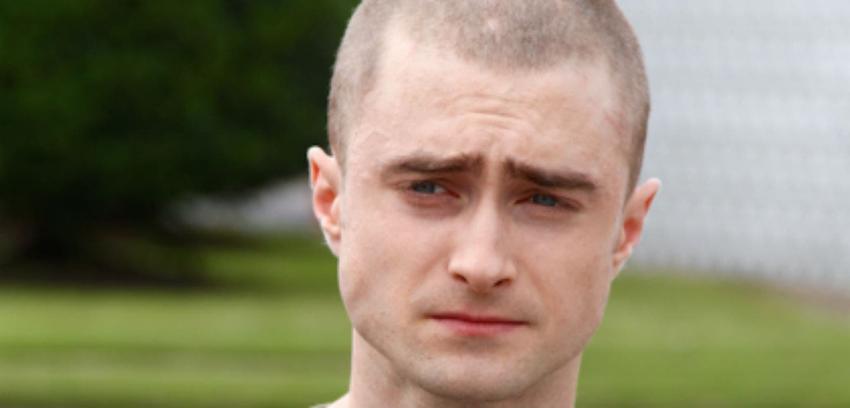 Daniel Radcliffe cambia radicalmente de look para su próxima película
