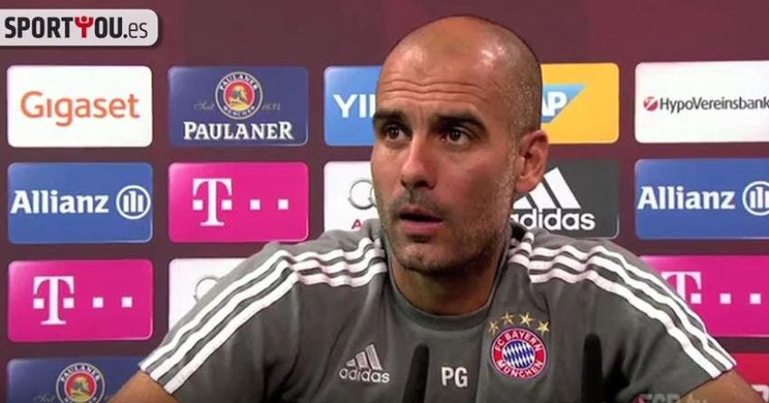 [VIDEO] ¡Se enojó! Guardiola dejó hablando solo a periodista en conferencia de prensa