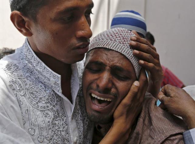 La dramática búsqueda en morgue y hospitales de las víctimas de la tragedia de La Meca