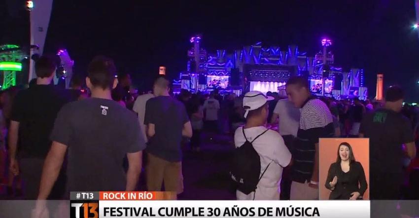 [VIDEO] Festival Rock In Rio cumple 30 años con los mejores exponentes de la música
