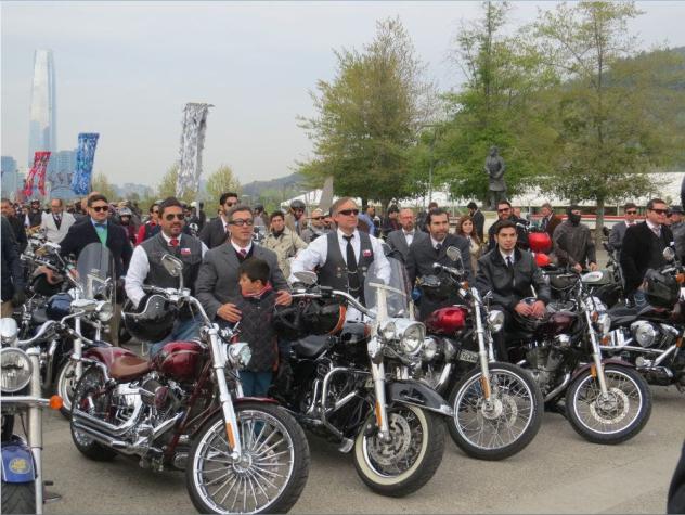 Motociclistas chilenos se unen contra el cáncer próstata