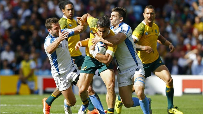 Uruguay sufre abultada derrota ante Australia en el Mundial de Rugby