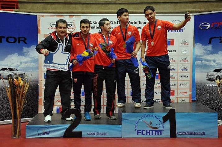 Tenis de mesa: Moya y Gómez los primeros campeones chilenos en Protour