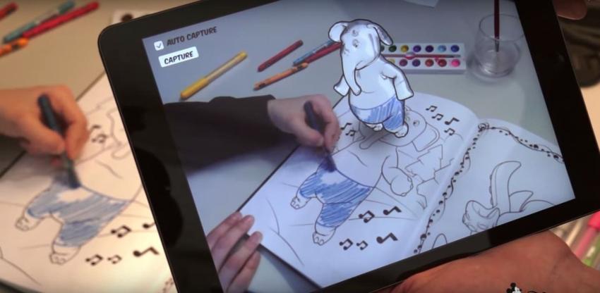 Disney está creando libros para colorear en 3D