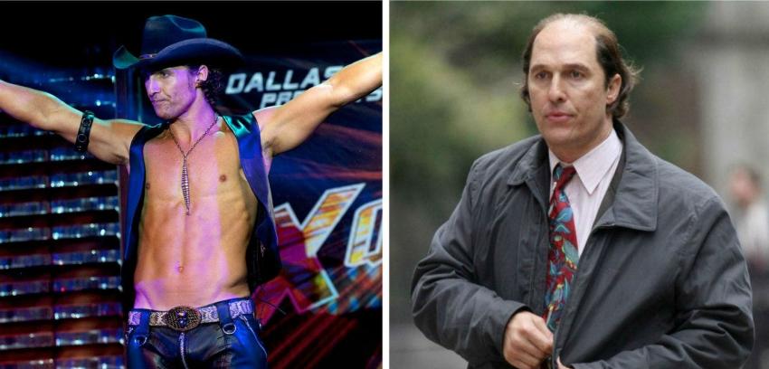 Matthew McConaughey y su gran cambio de look: con más kilos y una incipiente calvicie