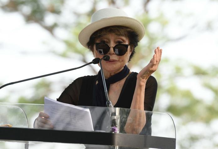 El multitudinario homenaje de Yoko Ono a John Lennon que no pudo romper un récord