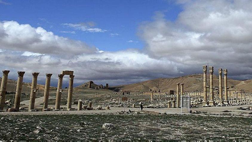 En fotos: Palmira, el antes y el después de la destrucción