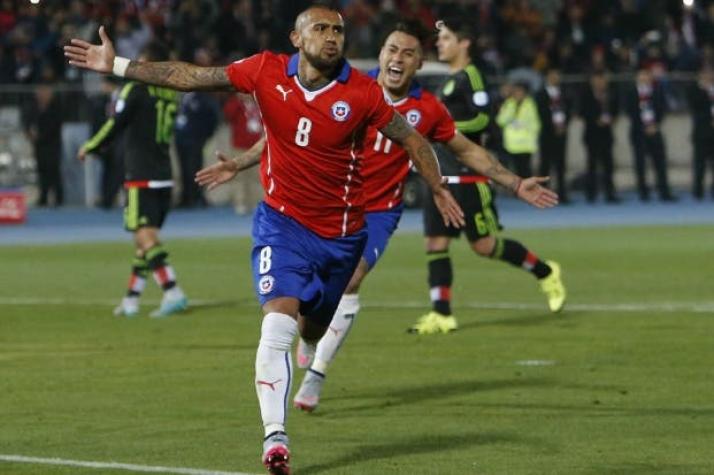 La rodilla de Arturo Vidal es la preocupación de La Roja ante Brasil
