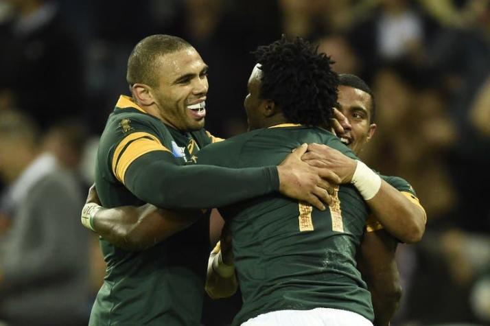 Sudáfrica clasifica a cuartos del Mundial de Rugby con récord de tries