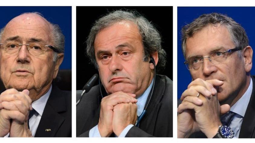Blatter, Platini y Valcke: Las acusaciones contra los 3 suspendidos por FIFA