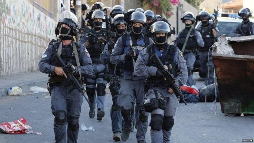 Cinco palestinos mueren por disparos de policía israelí