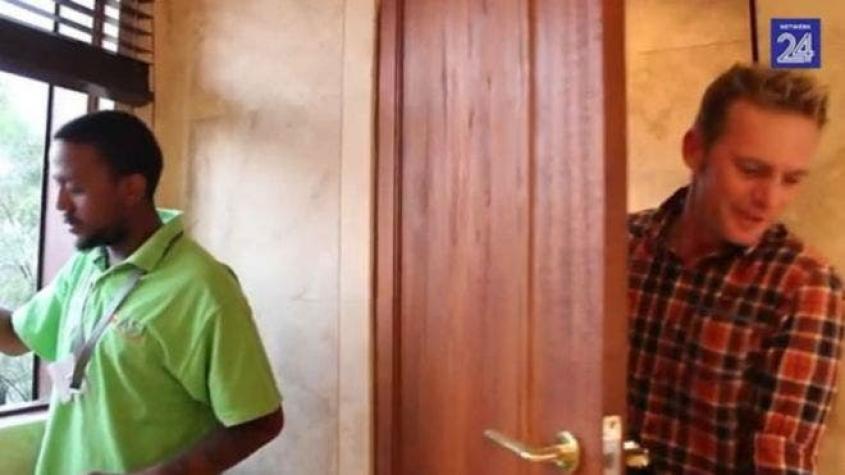 Un polémico video para conocer la casa de Pistorius: de escena del crimen a “sala de fiestas”