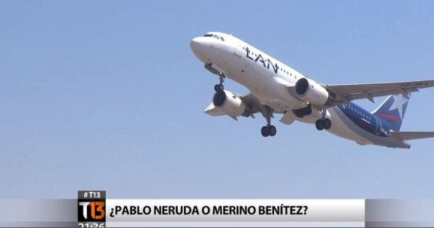 [VIDEO] Polémica por nombre de aeropuerto: ¿Merino Benítez o Pablo Neruda?