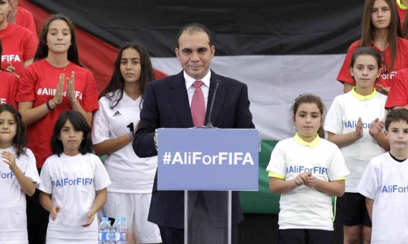 Príncipe Alí Hussein oficializa su candidatura a presidencia FIFA