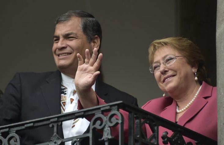 [EN VIVO] Presidenta Bachelet se reúne con su par ecuatoriano Rafael Correa